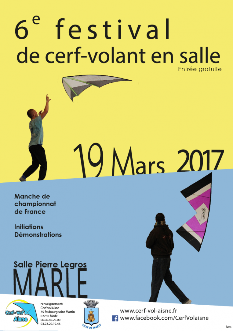 6ème FESTIVAL DE CERF-VOLANT EN SALLE